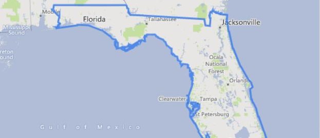 מפה של פלורידה