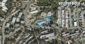 מיקום הפרויקט של גיל מולכו וחברת msn נדל"ן